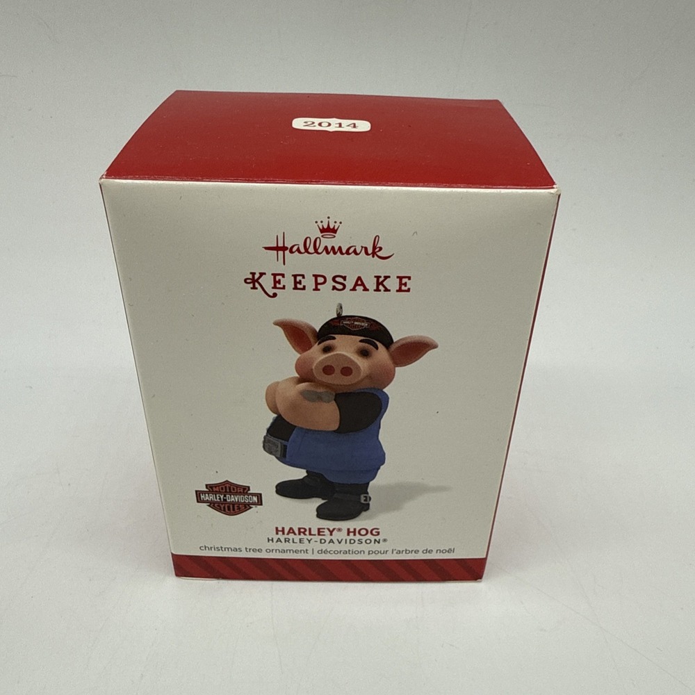 Hallmark Keepsake Ornament 2014 Harley Hog Harley Davidson Christmas Tree